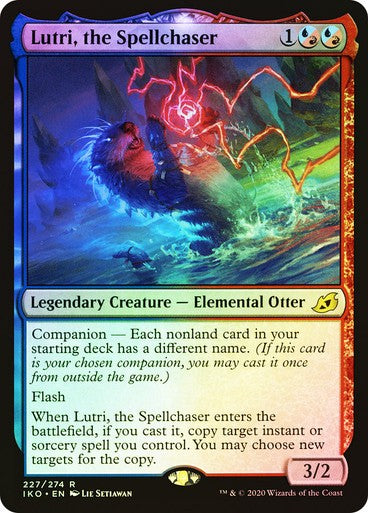 FOIL Lutri, the Spellchaser ~ Ikoria: Lair of Behemoths [ EX ] [ Magic MTG ]
