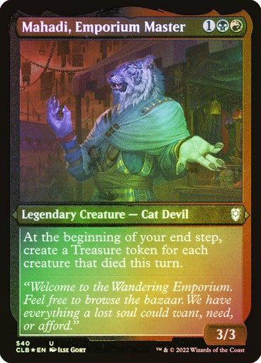 FOIL ETCHED Mahadi, Emporium Master ~ Commander Legends 2 [ NM ] [ Magic MTG ] - London Magic Traders Ltd
