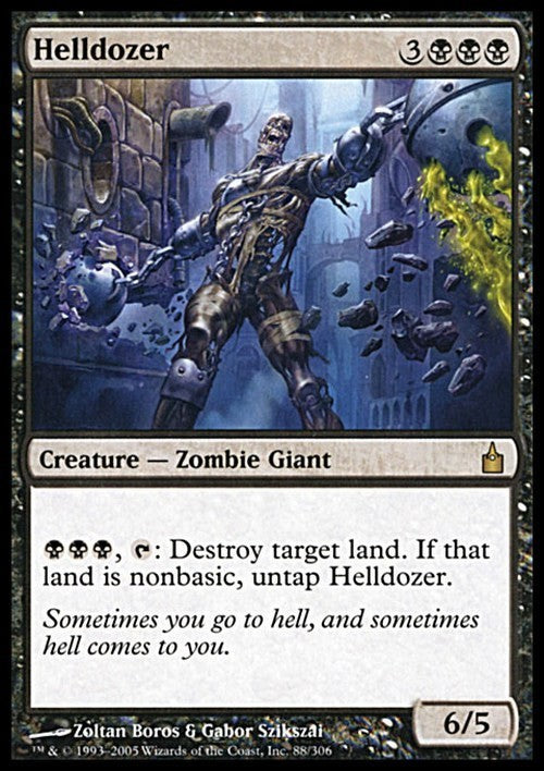 Helldozer ~ Ravnica: City of Guilds [ Excellent ] [ Magic MTG ] - London Magic Traders Ltd