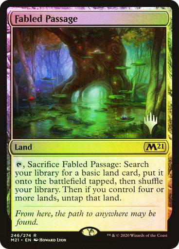 FOIL Fabled Passage ~ PROMO PACK [ NearMint ] [ Magic MTG ] - London Magic Traders Ltd