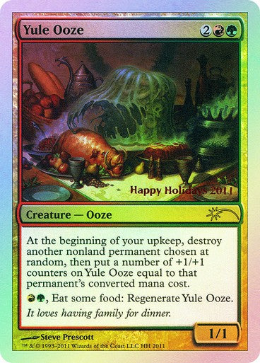 FOIL Yule Ooze ~ Happy Holidays Promos [ NearMint ] [ Magic MTG ]
