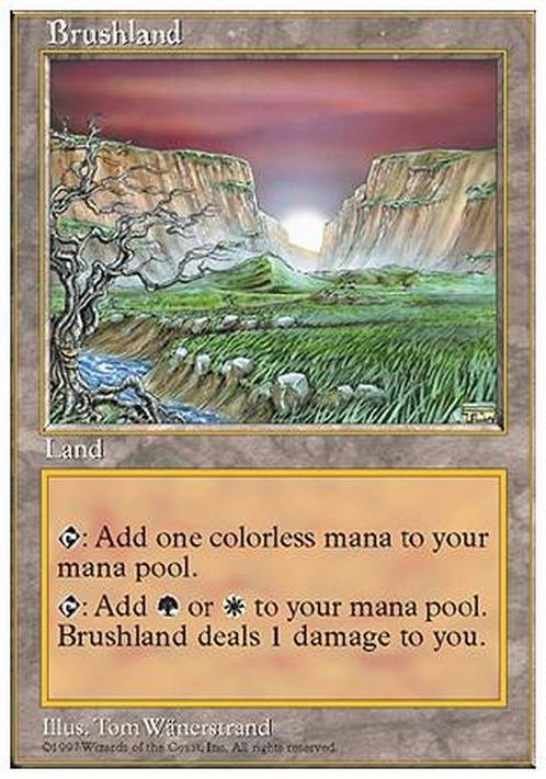 Brushland ~ Fifth Edition [ NearMint ] [ Magic MTG ]