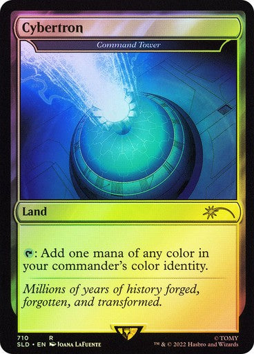 FOIL Cybertron (Command Tower #710) ~ Secret Lair [ NearMint ] [ Magic MTG ]