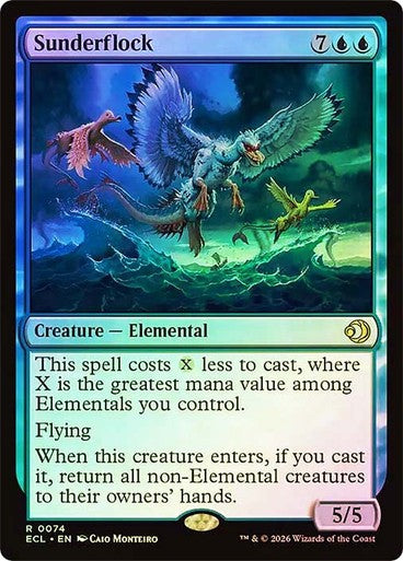 FOIL Sunderflock ~ Lorwyn Eclipsed [ NearMint ] [ Magic MTG ]