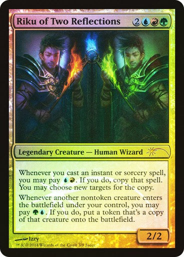 FOIL Riku of Two Reflections ~ Judge Rewards Promos [ NearMint ] [ Magic MTG ]