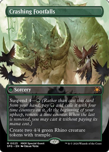 Crashing Footfalls ~ Special Guests [ NearMint ] [ Magic MTG ]
