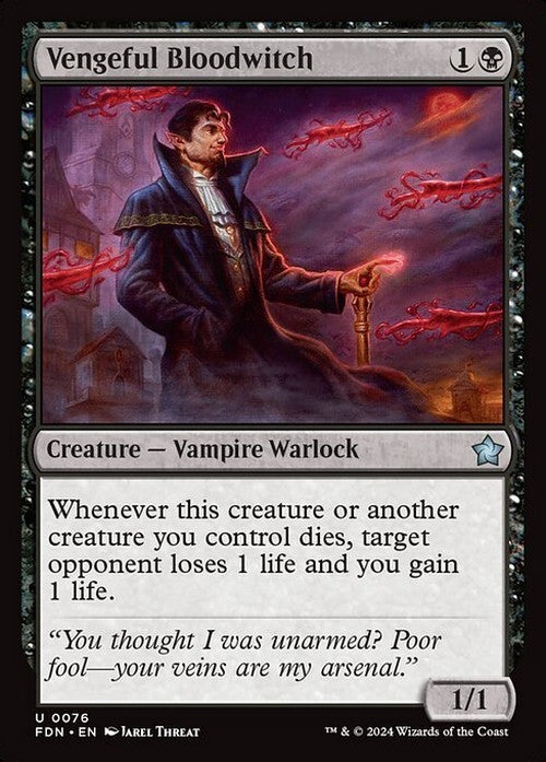 Vengeful Bloodwitch ~ Foundations [ NearMint ] [ Magic MTG ]