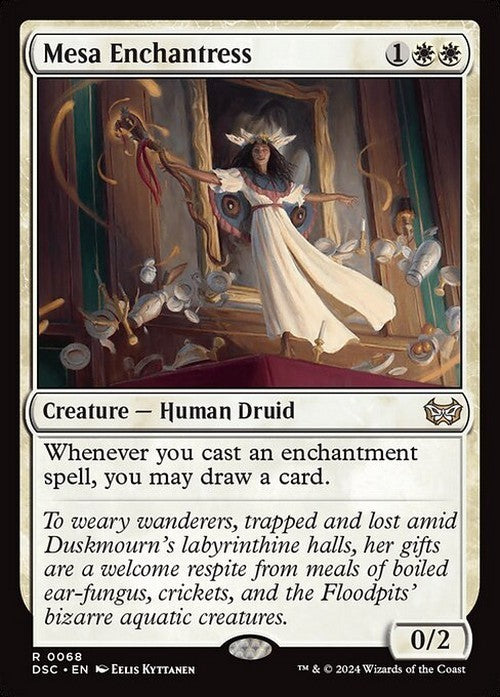 Mesa Enchantress ~ Commander: Duskmourn [ NM ] [ Magic MTG ]