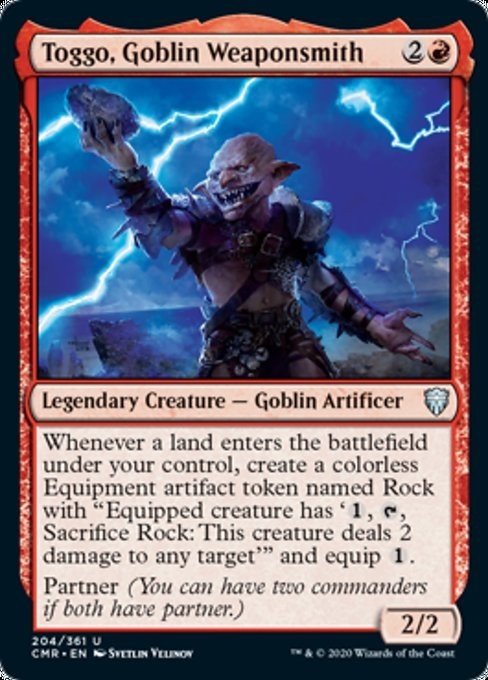 Toggo, Goblin Weaponsmith ~ Commander Legends 1 [ NearMint ] [ Magic MTG ]
