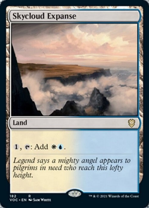 Skycloud Expanse ~ Commander: Crimson Vow [ NM ] [ Magic MTG ]