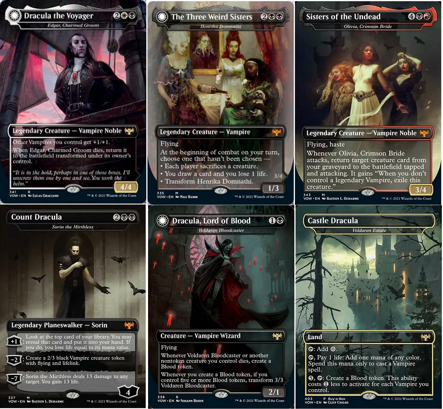 Choose your DRACULA Series Card ~ Crimson Vow [ NearMint ] [ Magic MTG ] - London Magic Traders Ltd