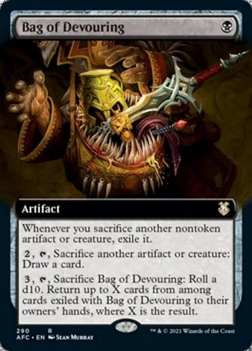 Choose your BORDERLESS / Extended ~ Commander: Adventures in Forgotten Realms