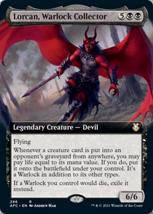 Choose your BORDERLESS / Extended ~ Commander: Adventures in Forgotten Realms