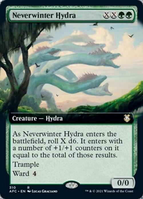 Choose your BORDERLESS / Extended ~ Commander: Adventures in Forgotten Realms