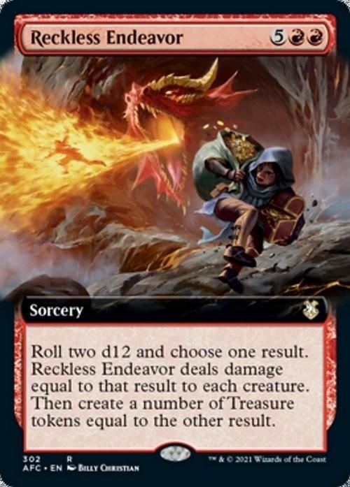 Choose your BORDERLESS / Extended ~ Commander: Adventures in Forgotten Realms