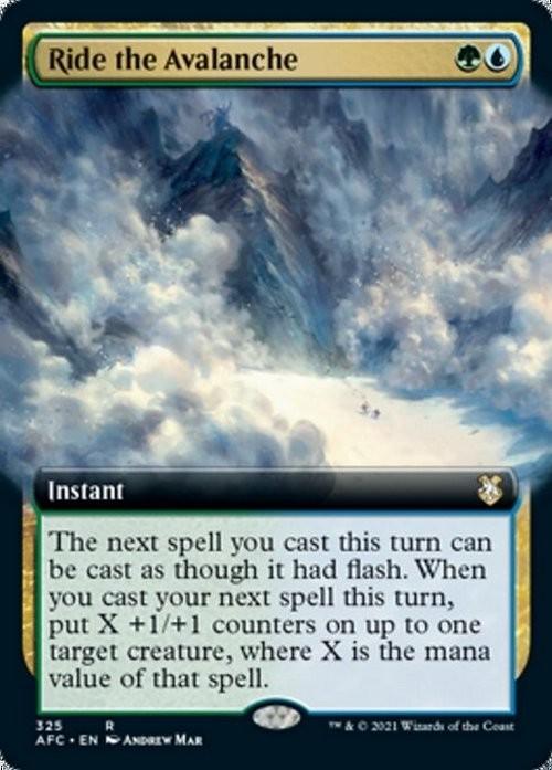 Choose your BORDERLESS / Extended ~ Commander: Adventures in Forgotten Realms