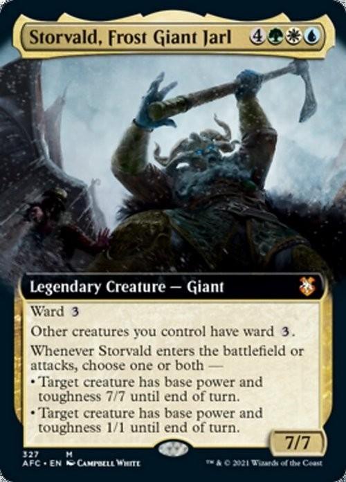 Choose your BORDERLESS / Extended ~ Commander: Adventures in Forgotten Realms