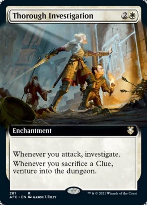 Choose your BORDERLESS / Extended ~ Commander: Adventures in Forgotten Realms