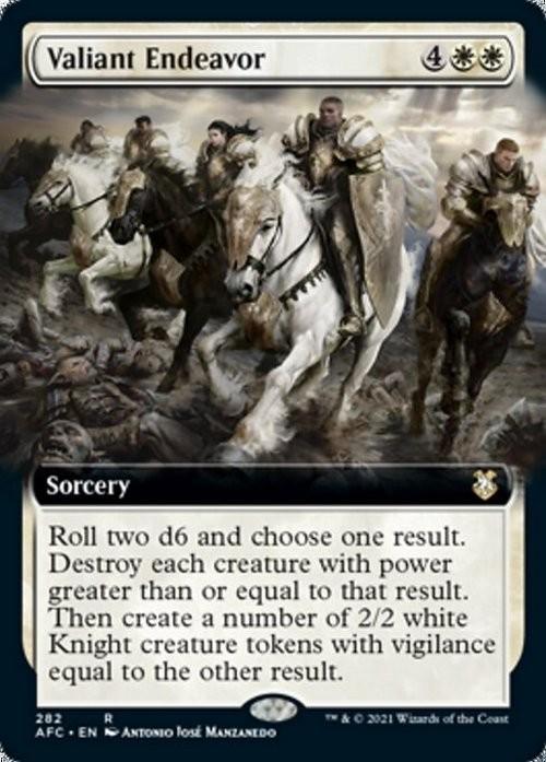 Choose your BORDERLESS / Extended ~ Commander: Adventures in Forgotten Realms
