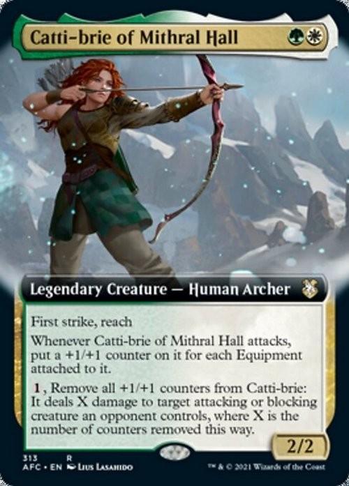 Choose your BORDERLESS / Extended ~ Commander: Adventures in Forgotten Realms