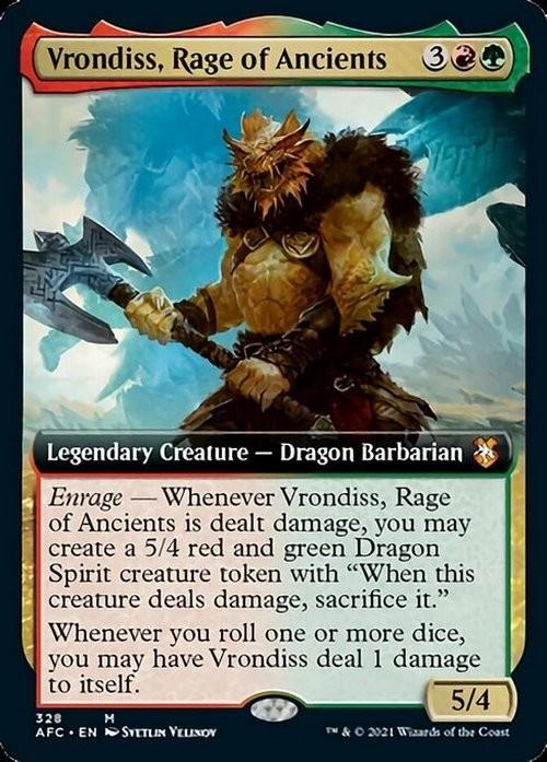 Choose your BORDERLESS / Extended ~ Commander: Adventures in Forgotten Realms