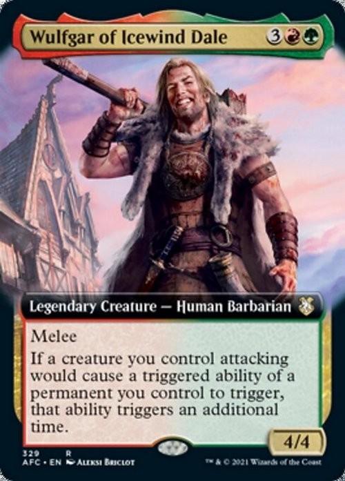 Choose your BORDERLESS / Extended ~ Commander: Adventures in Forgotten Realms
