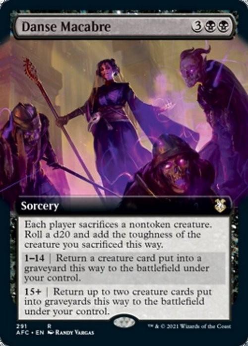 Choose your BORDERLESS / Extended ~ Commander: Adventures in Forgotten Realms