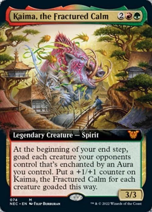 Choose your BORDERLESS / Extended ~ Commander: Kamigawa Neon Dynasty [ NM ]