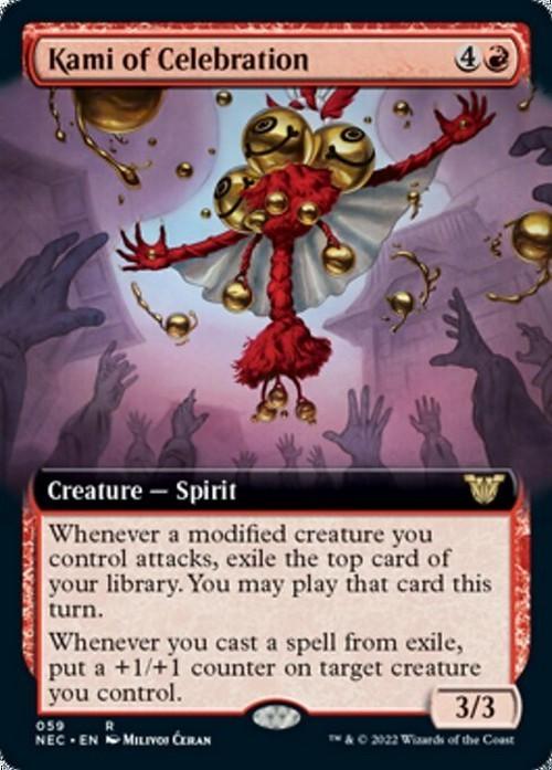 Choose your BORDERLESS / Extended ~ Commander: Kamigawa Neon Dynasty [ NM ]