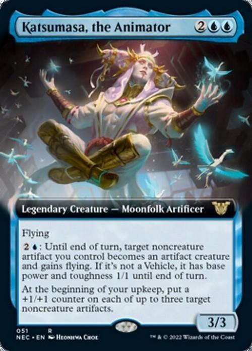 Choose your BORDERLESS / Extended ~ Commander: Kamigawa Neon Dynasty [ NM ]