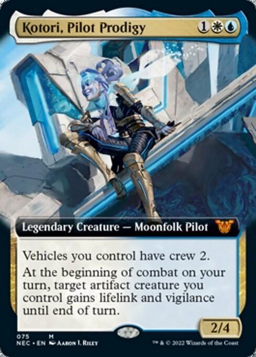 Choose your BORDERLESS / Extended ~ Commander: Kamigawa Neon Dynasty [ NM ]