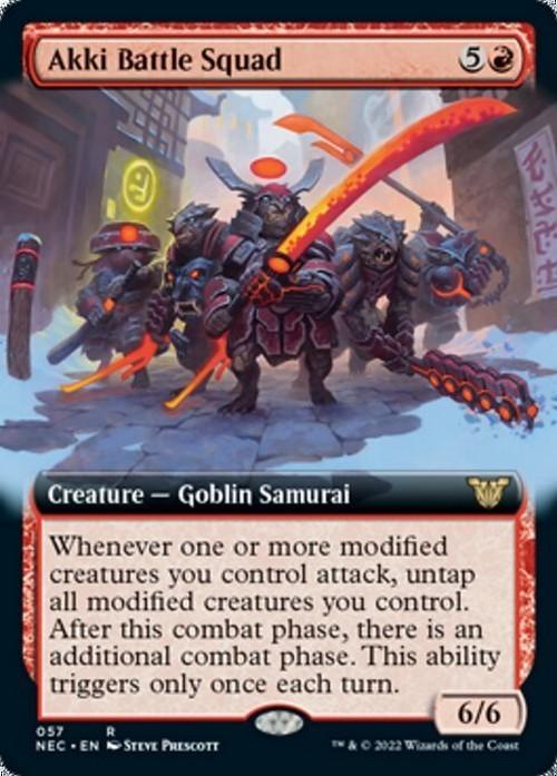 Choose your BORDERLESS / Extended ~ Commander: Kamigawa Neon Dynasty [ NM ]