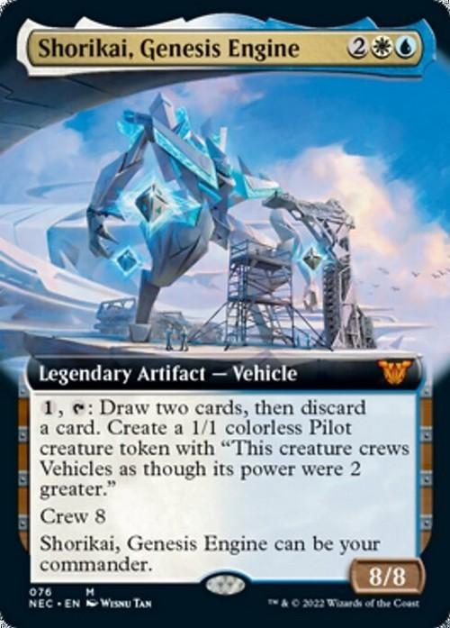 Choose your BORDERLESS / Extended ~ Commander: Kamigawa Neon Dynasty [ NM ]