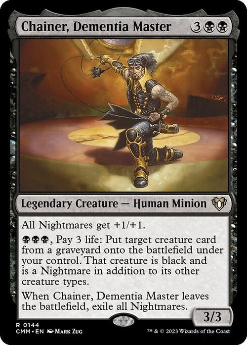 Chainer, Dementia Master ~ Commander Masters [ NearMint ] [ Magic MTG ]
