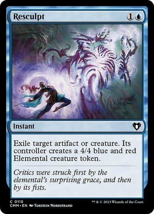Resculpt ~ Commander Masters [ NearMint ] [ Magic MTG ]