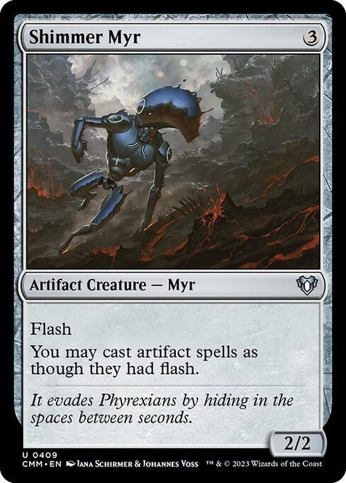 Shimmer Myr ~ Commander Masters [ NearMint ] [ Magic MTG ]