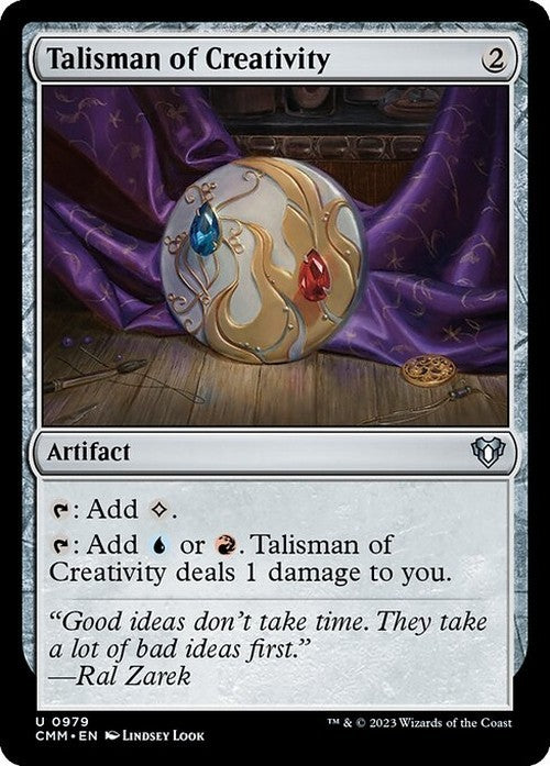 Talisman of Creativity ~ Commander Masters [ NearMint ] [ Magic MTG ]