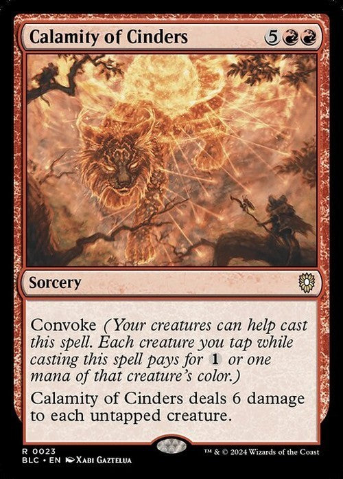 Calamity of Cinders ~ Commander: Bloomburrow [ NearMint ] [ Magic MTG ]