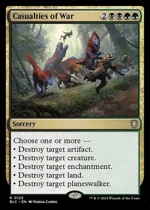 Casualties of War ~ Commander: Bloomburrow [ NearMint ] [ Magic MTG ]
