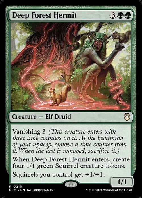 Deep Forest Hermit ~ Commander: Bloomburrow [ NearMint ] [ Magic MTG ]