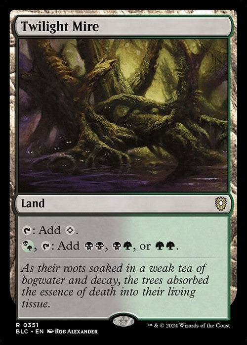 Twilight Mire ~ Commander: Bloomburrow [ NearMint ] [ Magic MTG ]