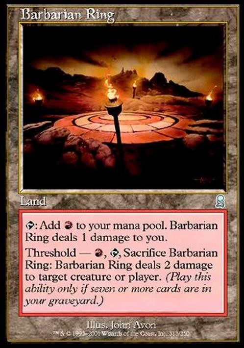 Barbarian Ring ~ Odyssey [ Excellent ] [ Magic MTG ]