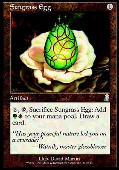 Sungrass Egg ~ Odyssey [ Excellent ] [ Magic MTG ]