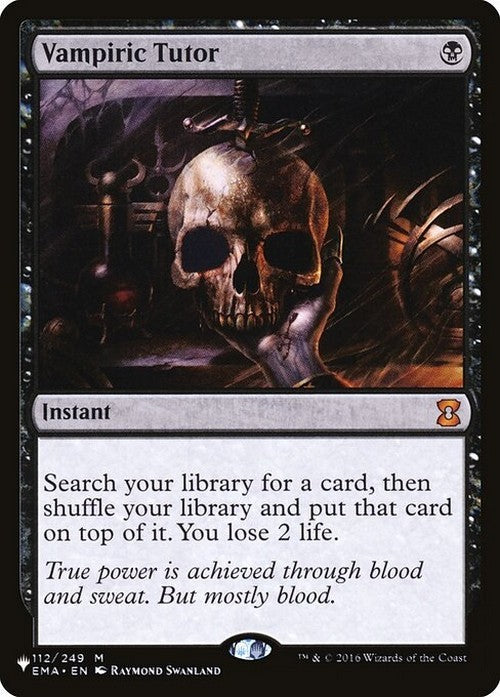 Vampiric Tutor ~ The List [ NearMint/Excellent+ ] [ Magic MTG ]