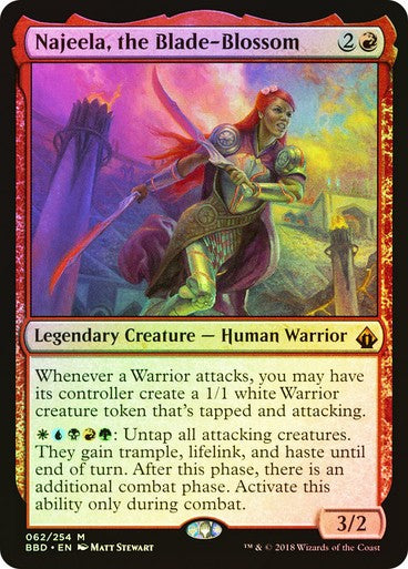 FOIL Najeela, the Blade-Blossom ~ Battlebond [ NearMint ] [ Magic MTG ]
