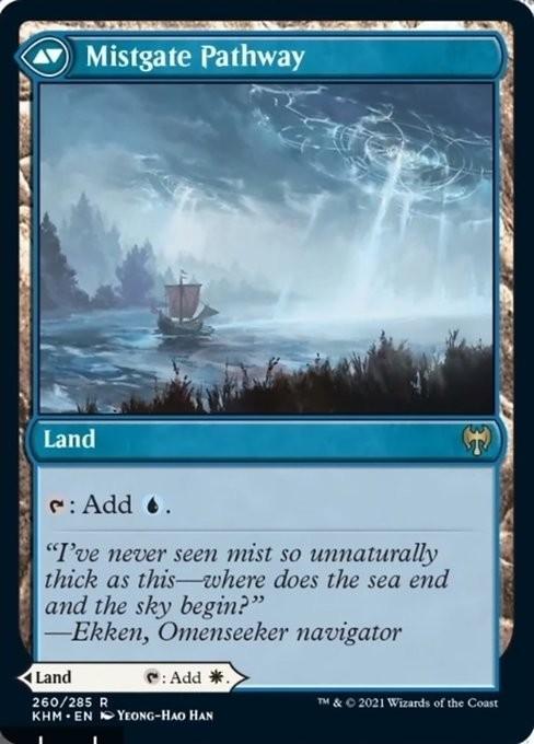 Hengegate Pathway / Mistgate Pathway ~ Kaldheim [ NearMint ] [ Magic MTG ]