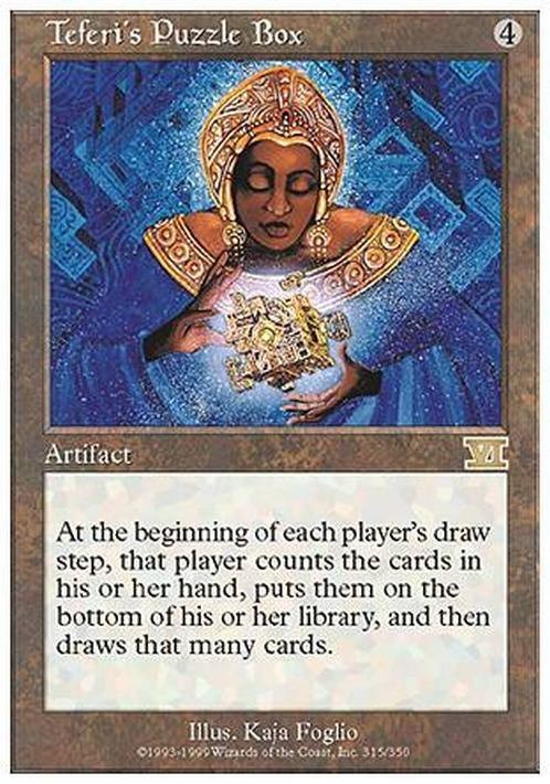 Teferi's Puzzle Box ~ Sixth Edition [ Excellent ] [ Magic MTG ]