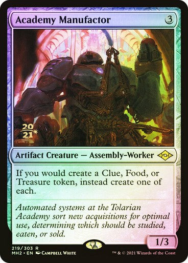 FOIL Academy Manufactor ~ Prerelease Modern Horizons 2 [ NM ] [ Magic MTG ]