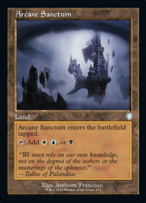Arcane Sanctum ~ Commander: The Brothers' War [ NM ] [ Magic MTG ]