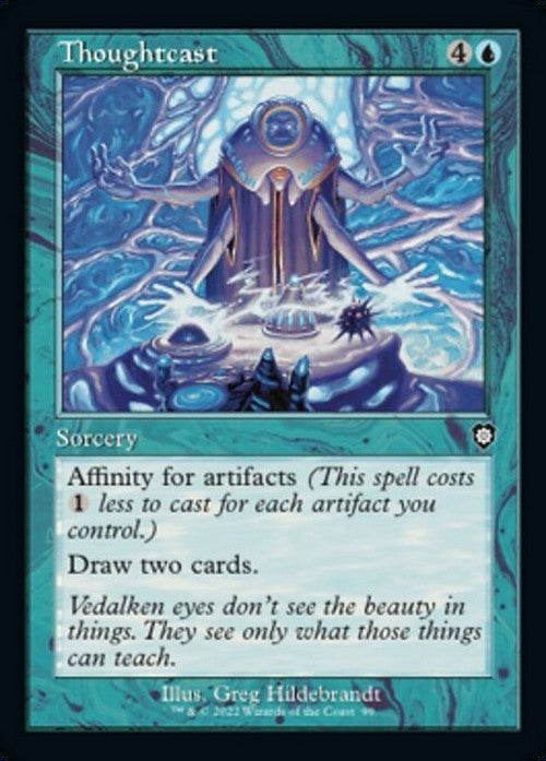 Thoughtcast ~ Commander: The Brothers' War [ NM ] [ Magic MTG ]